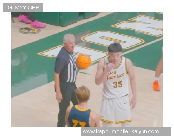 NCAA赛场旧金山大学战胜波特兰州立王俊杰贡献5分4板赵维伦再度缺阵